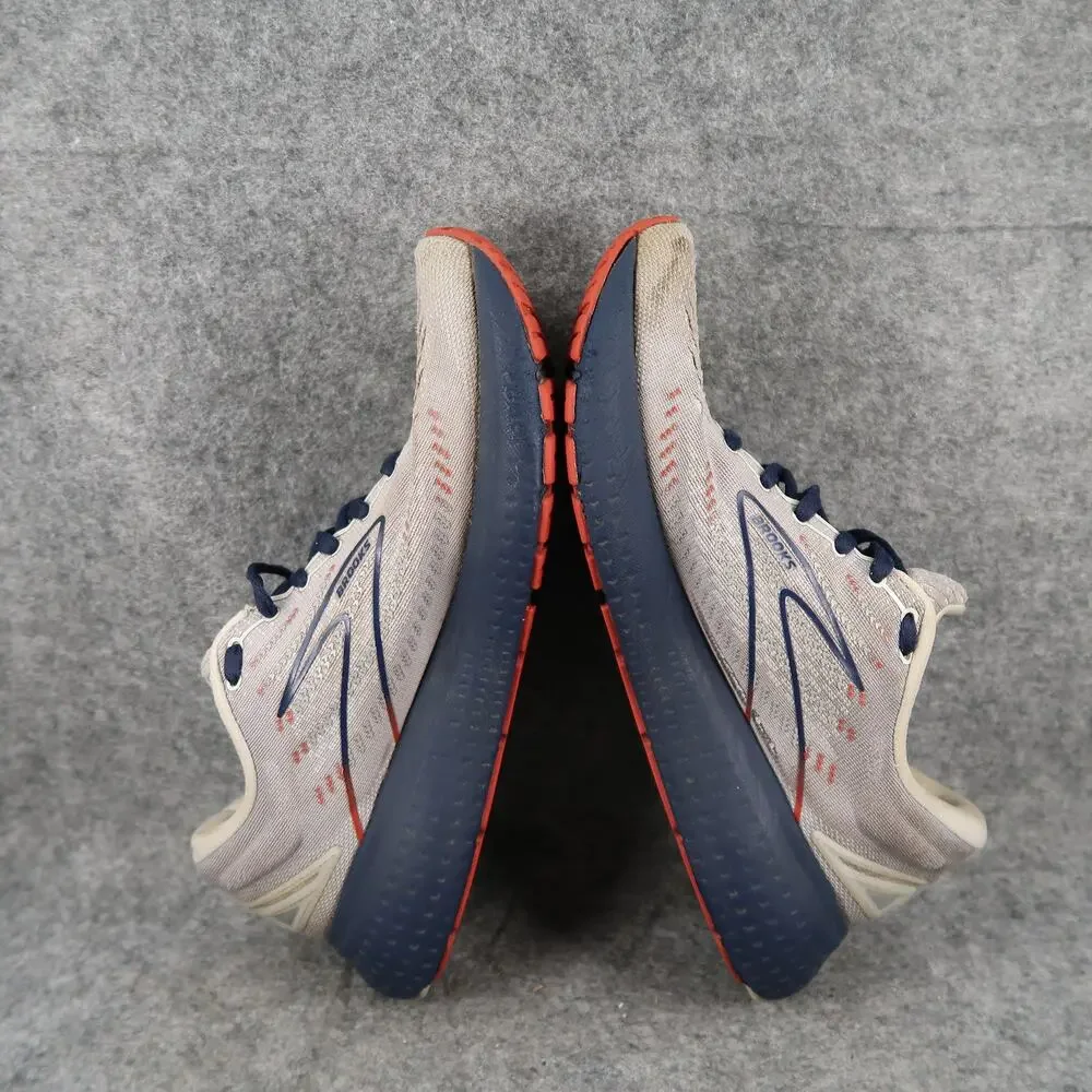 Brooks Shoes Mens 7 Athletic Trainers Glycerin 19 Running Sneaker Active Comfort